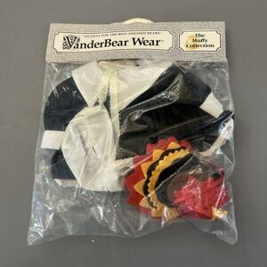 Vanderbear Wear Muffy Collection Thanksgiving Outfit Turkey NOS Vintage